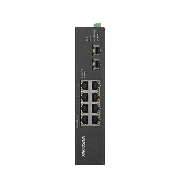 Hikvision DS-3T0510HP-E/HS netwerk-switch Unmanaged Gigabit Ethernet (10/100/1000) Power over Ethernet (PoE) Zwart (301801604)