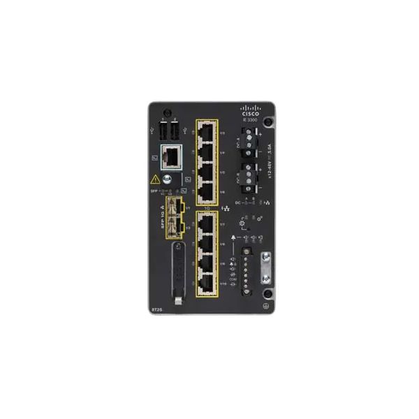Cisco Catalyst IE-3300-8T2S-E netwerk-switch Managed L2 Gigabit Ethernet (10/100/1000) Zwart (IE-3300-8T2S-E)