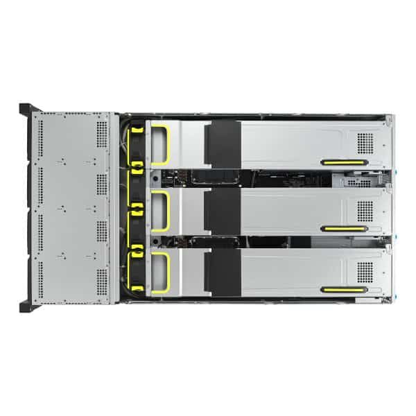 ASUS RS720-E11-RS12U Intel C741 Rack (2U) Zwart, Zilver (90SF01Z1-M00270)