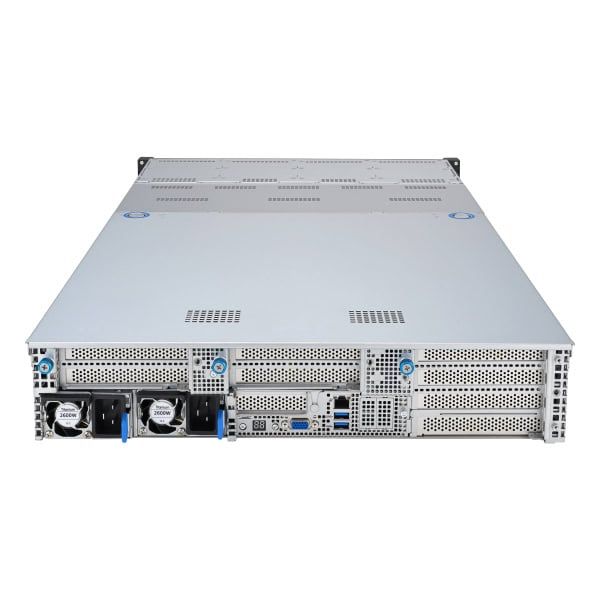 ASUS RS720-E11-RS12U Intel C741 Rack (2U) Zwart, Zilver (90SF01Z1-M00270)