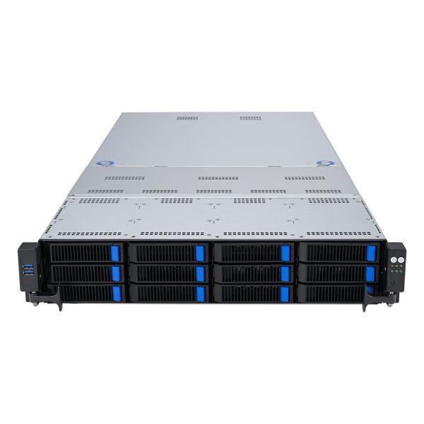 ASUS RS720-E11-RS12U Intel C741 Rack (2U) Zwart, Zilver (90SF01Z1-M00270)