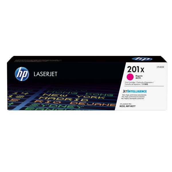 HP 201X originele high-capacity magenta LaserJet tonercartridge (CF404-67901)