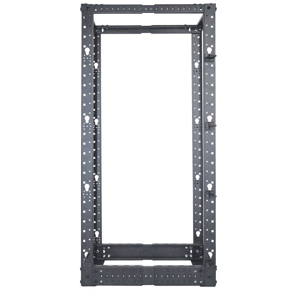 Intellinet 19" open frame rack, 26U, 4-post, bouwpakket, max. 360 kg draagvermogen, zwart (714242) Intellinet 19" open frame rack, 26U, 4-post, bouwpakket, max. 360 kg draagvermogen, zwart (714242)