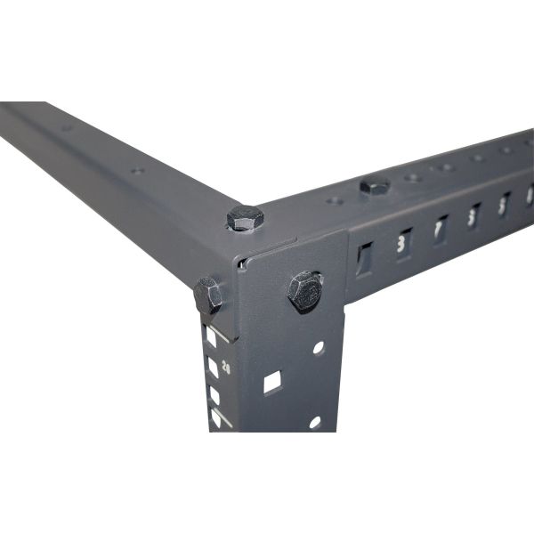 Intellinet 19" open frame rack, 26U, 4-post, bouwpakket, max. 360 kg draagvermogen, zwart (714242) Intellinet 19" open frame rack, 26U, 4-post, bouwpakket, max. 360 kg draagvermogen, zwart (714242)