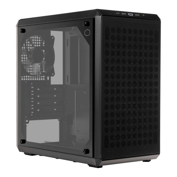 Cooler Master Q300L V2 Mini Tower Zwart, Transparant (Q300LV2-KGNN-S00)