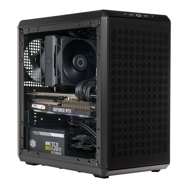 Cooler Master Q300L V2 Mini Tower Zwart, Transparant (Q300LV2-KGNN-S00)