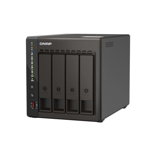 QNAP QVP-41C data-opslag-server NAS Tower Ethernet LAN Zwart J6412 (QVP-41C)