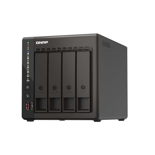 QNAP QVP-41C data-opslag-server NAS Tower Ethernet LAN Zwart J6412 (QVP-41C)