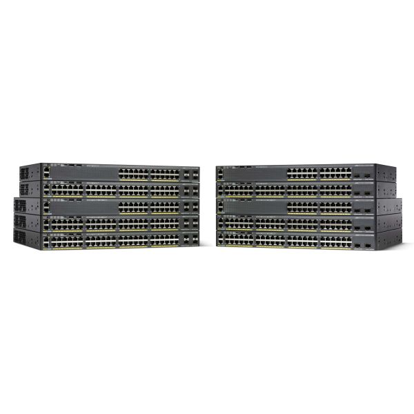 Cisco Catalyst WS-C2960X-48FPS-L netwerk-switch Managed L2/L3 Gigabit Ethernet (10/100/1000) Power over Ethernet (PoE) Zwart (WS-C2960X-48FPS-L)