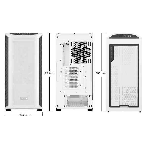 be quiet! Shadow Base 800 DX White Midi Tower Wit (BGW62)