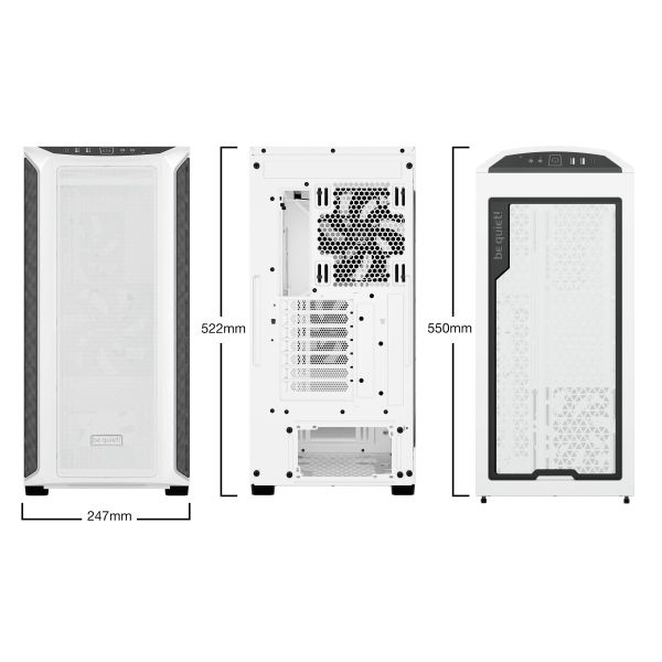 be quiet! Shadow Base 800 DX White Midi Tower Wit (BGW62)
