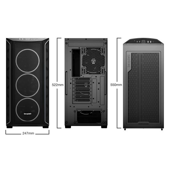 be quiet! Shadow Base 800 FX Black Midi Tower Zwart (BGW63)