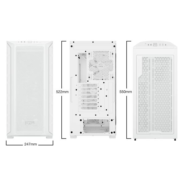 be quiet! Shadow Base 800 FX White Midi Tower Wit (BGW64)