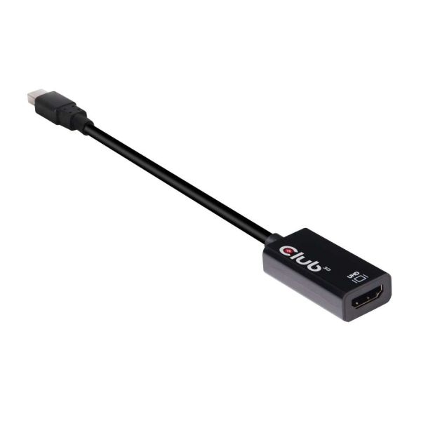 CLUB3D Mini DisplayPort 1.4 to HDMI 2.0b HDR Active Adapter (CAC-1180)
