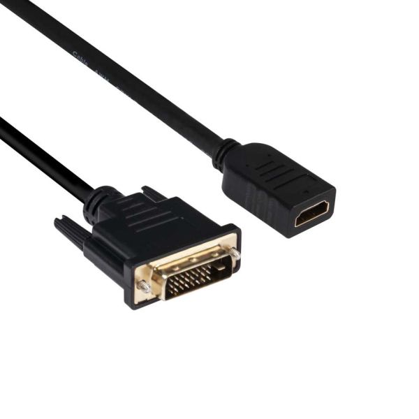 CLUB3D DVI to HDMI 1.4 Cable M/F 2 meter Bidirectional (CAC-1211) CLUB3D DVI to HDMI 1.4 Cable M/F 2 meter Bidirectional (CAC-1211)