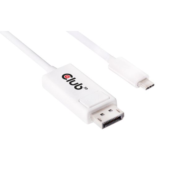 CLUB3D USB 3.1 Type C Cable to DisplayPort 1.2 UHD Adapter (CAC-1517)