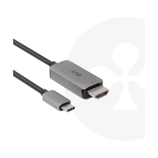 CLUB3D USB Gen2 Type-C to HDMI 4K120Hz 8K60Hz HDR10 with DSC1.2 Active Cable M/M 3m (CAC-1587)