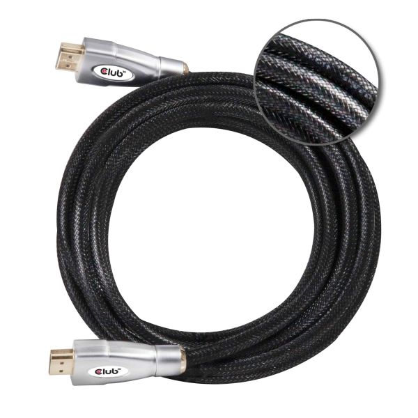 CLUB3D HDMI 2.0 4K60Hz UHD Cable 5m (CAC-2312) CLUB3D HDMI 2.0 4K60Hz UHD Cable 5m (CAC-2312)