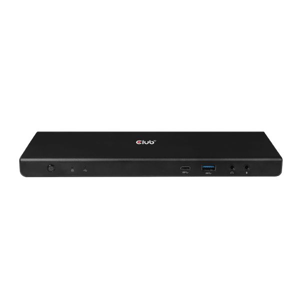 CLUB3D Type-C Universeel (2x 4K60Hz +1x 4K30Hz), oplaad Docking Station 60W DisplayLink® gecertificeerd en DP alt modus - kensington lock (CSV-1562)