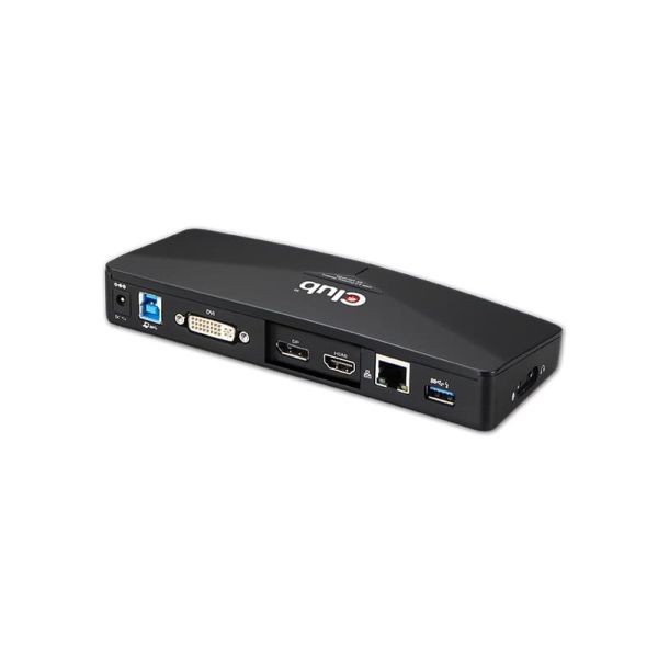 CLUB3D UNIVERSEEL USB 3.1 Gen 1 DisplayLink® gecertificeerd Docking station UHD 4K (CSV-3103D)