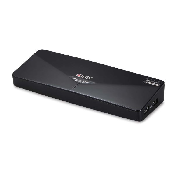 CLUB3D UNIVERSEEL USB 3.1 Gen 1 DisplayLink® gecertificeerd Docking station UHD 4K (CSV-3103D)
