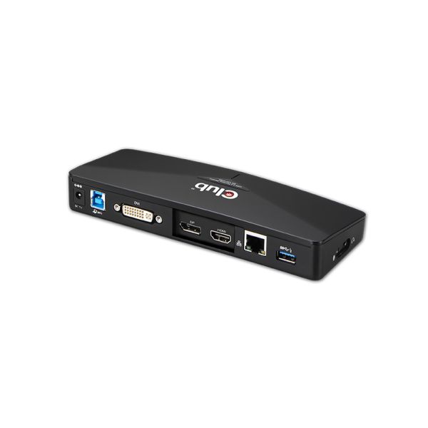 CLUB3D UNIVERSEEL USB 3.1 Gen 1 DisplayLink® gecertificeerd Docking station UHD 4K (CSV-3103D)