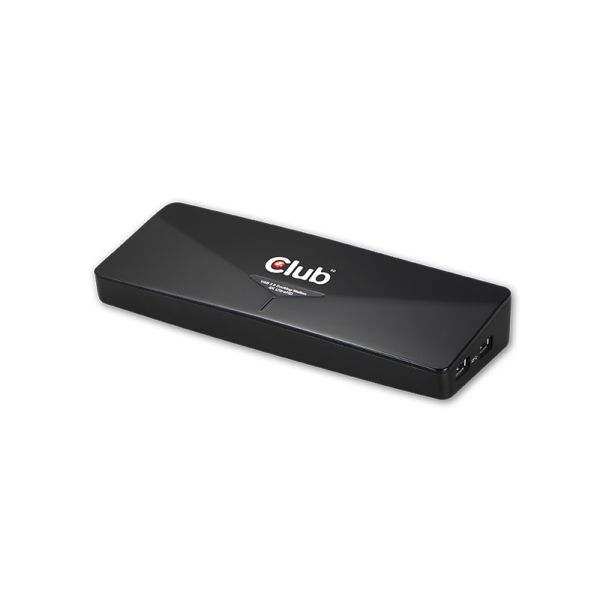 CLUB3D UNIVERSEEL USB 3.1 Gen 1 DisplayLink® gecertificeerd Docking station UHD 4K (CSV-3103D)