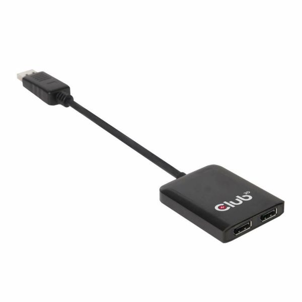 CLUB3D Multi Stream Transport Hub DisplayPort 1.2 Dual Monitor (CSV-6200)