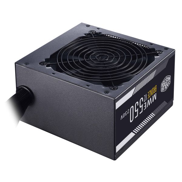 Cooler Master MWE 550 Bronze 230V V2 power supply unit 550 W 24-pin ATX ATX Zwart (MPE-5501-ACABW-BEU)
