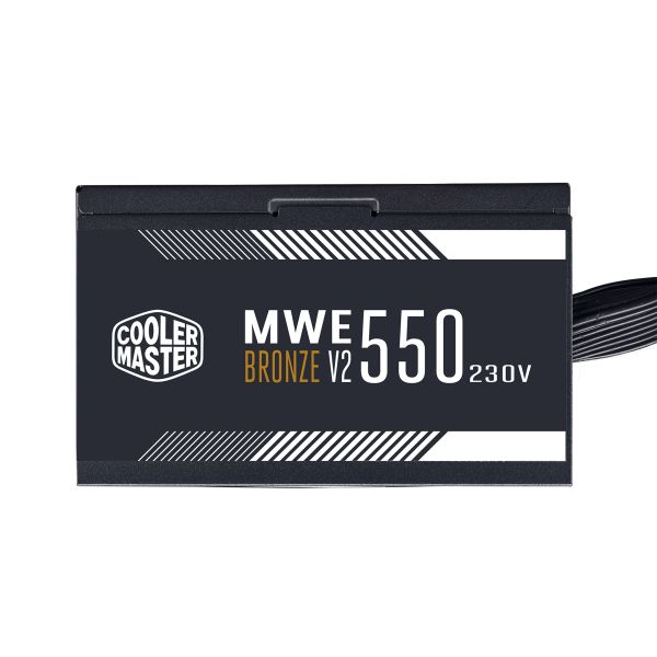 Cooler Master MWE 550 Bronze 230V V2 power supply unit 550 W 24-pin ATX ATX Zwart (MPE-5501-ACABW-BEU)