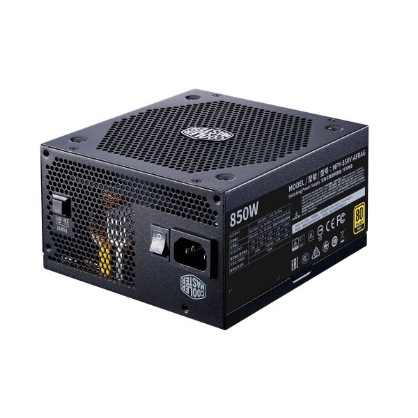 Cooler Master V850 Gold-V2 power supply unit 850 W 24-pin ATX ATX Zwart (MPY-850V-AFBAG-EU)