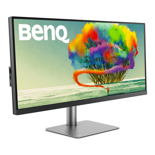 BenQ PD3420Q computer monitor 86,4 cm (34") 3440 x 1440 Pixels Quad HD LED Grijs (9H.LJHLB.QPE)