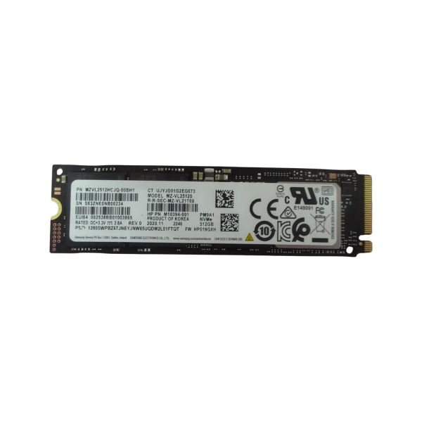 HP SPS-SSD 512GB PCIE NVME TLC (L13724-001)