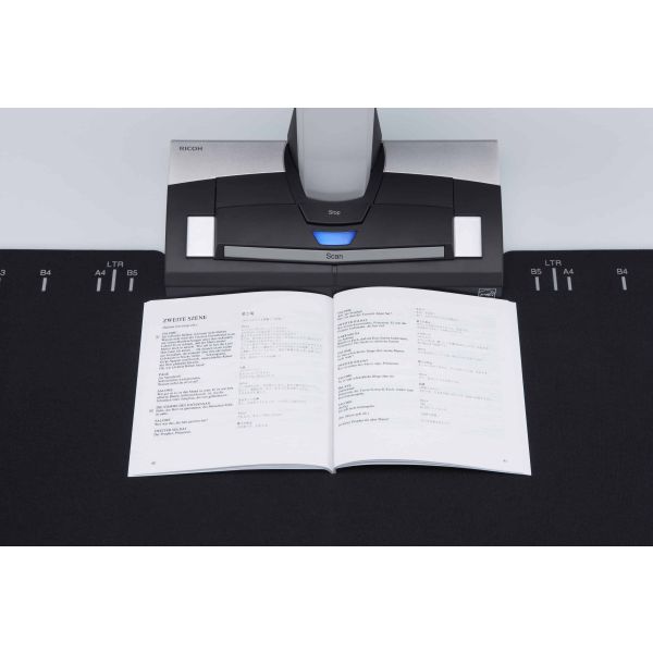 Ricoh ScanSnap SV600 Overhead scanner 285 x 218 DPI A3 Zwart, Wit (PA03641-B301)