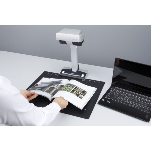 Ricoh ScanSnap SV600 Overhead scanner 285 x 218 DPI A3 Zwart, Wit (PA03641-B301)