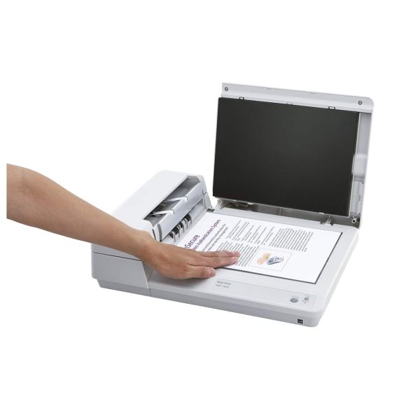 Ricoh SP-1425 Flatbed-/ADF-scanner 600 x 600 DPI A4 Wit (PA03753-B001)