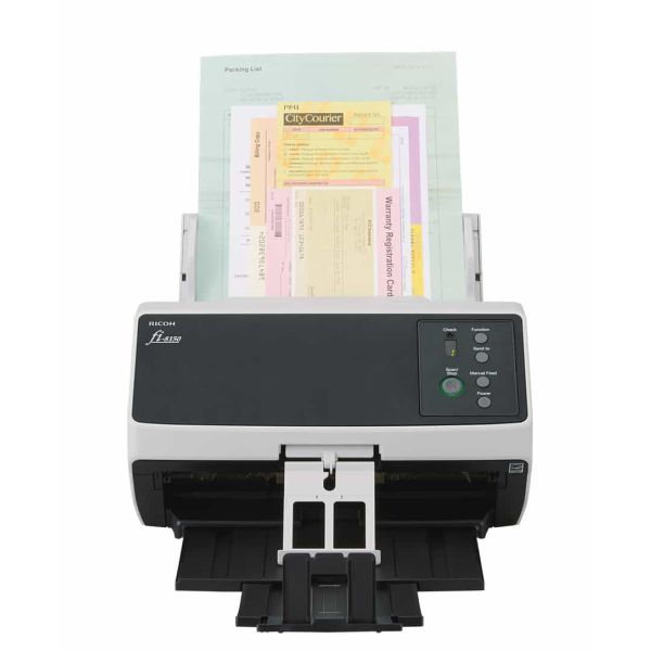 Ricoh FI-8150 ADF-/handmatige invoer scanner 600 x 600 DPI A4 Zwart, Grijs (PA03810-B101)