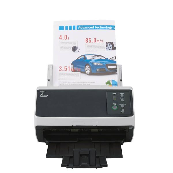 Ricoh FI-8150 ADF-/handmatige invoer scanner 600 x 600 DPI A4 Zwart, Grijs (PA03810-B101)