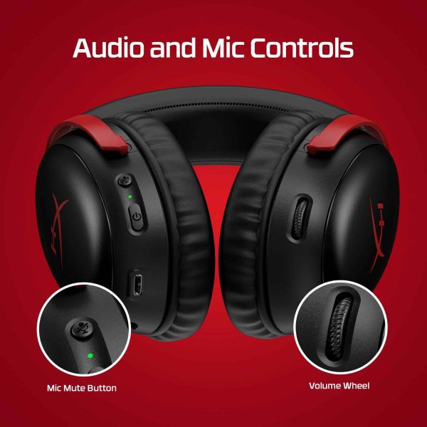 HP HyperX Cloud III Wireless - Gamingheadset (77Z45AA)