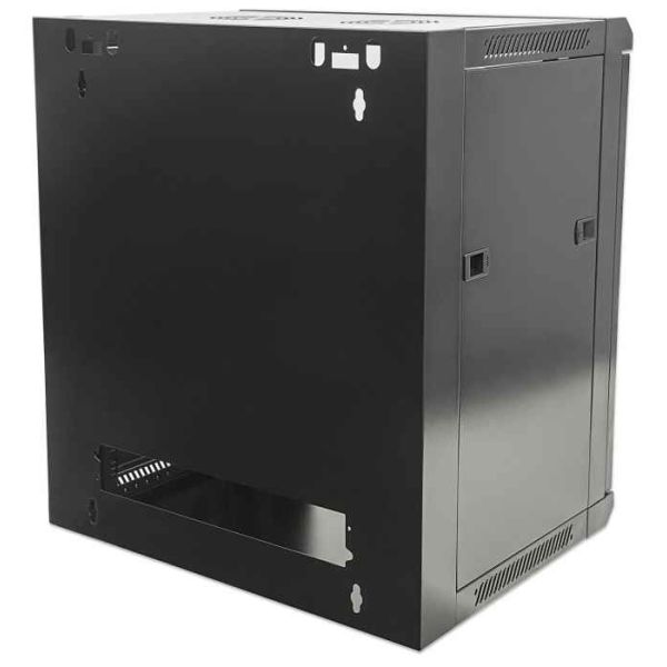 Intellinet 19" netwerkkast wandmontage (standaard), 6U, 450 mm diep, zwart, bouwpakket (flatpack), max. 60 kg, bruikbare diepte 270–350 mm, metalen & glazen deur, afneembare zijpanelen, montagemateriaal niet inbegrepen (711715) Intellinet 19" netwerkkast wandmontage (standaard), 6U, 450 mm diep, zwart, bouwpakket (flatpack), max. 60 kg, bruikbare diepte 270–350 mm, metalen & glazen deur, afneembare zijpanelen, montagemateriaal niet inbegrepen (711715)
