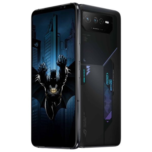 ASUS ROG Phone 6 BATMAN Edition 17,2 cm (6.78") Dual SIM Android 12 5G USB Type-C 12 GB 256 GB 6000 mAh Zwart (90AI00D6-M00110)