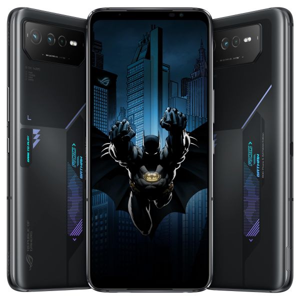 ASUS ROG Phone 6 BATMAN Edition 17,2 cm (6.78") Dual SIM Android 12 5G USB Type-C 12 GB 256 GB 6000 mAh Zwart (90AI00D6-M00110)