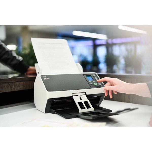 Fujitsu fi-8270 ADF-/handmatige invoer scanner 600 x 600 DPI A4 Zwart, Grijs (PA03810-B551)