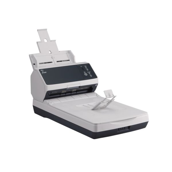 Fujitsu fi-8250 ADF-/handmatige invoer scanner 600 x 600 DPI A4 Zwart, Grijs (PA03810-B601)