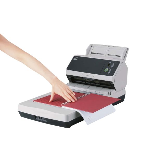 Ricoh fi-8250 ADF-/handmatige invoer scanner 600 x 600 DPI A4 Zwart, Grijs (PA03810-B601)