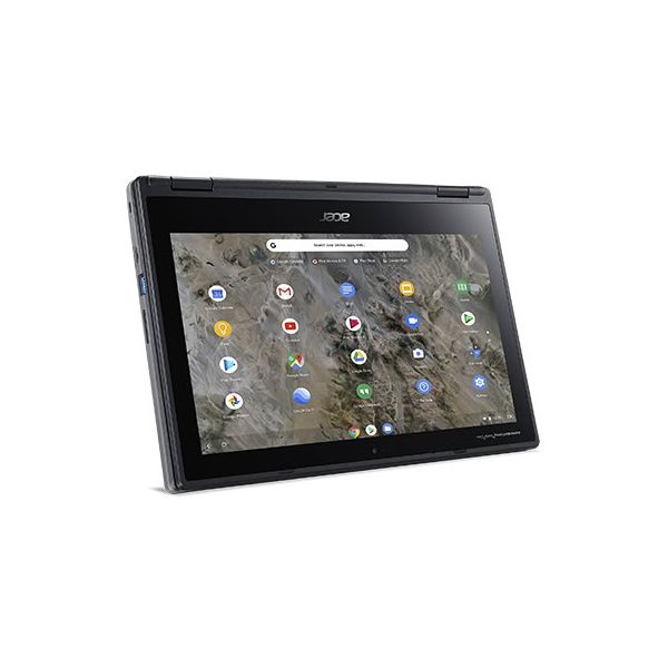 Acer Chromebook NX.HBREH.006 laptop 29,5 cm (11.6") Touchscreen HD AMD A4 A4-9120C 4 GB DDR4-SDRAM 32 GB Flash Wi-Fi 5 (802.11ac) ChromeOS Zwart (NX.HBREH.006)