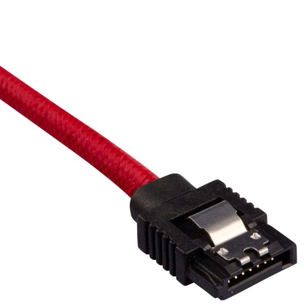 Corsair CC-8900254 SATA-kabel 0,6 m Zwart, Rood (CC-8900254)