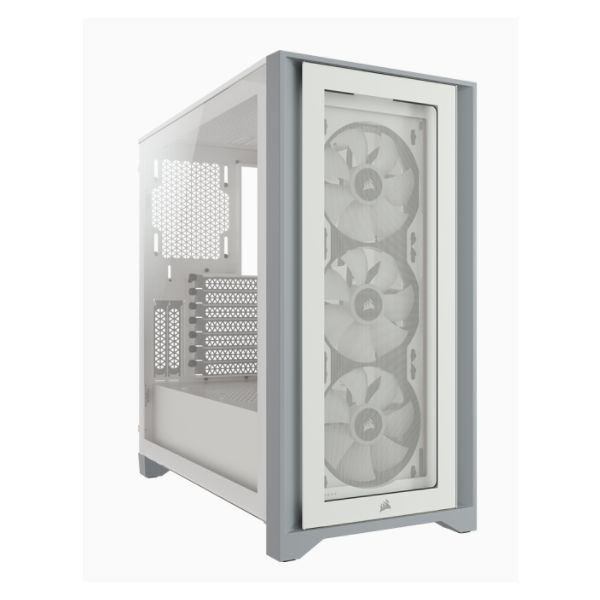 Corsair iCUE 4000X RGB Midi Tower Wit (CC-9011205-WW)