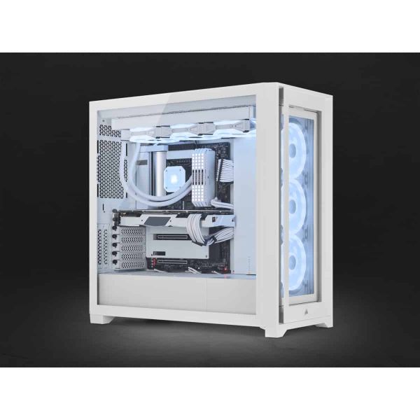 Corsair 5000X RGB QL Edition Midi Tower Wit (CC-9011233-WW)