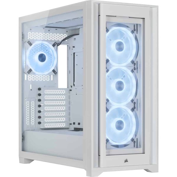 Corsair 5000X RGB QL Edition Midi Tower Wit (CC-9011233-WW)